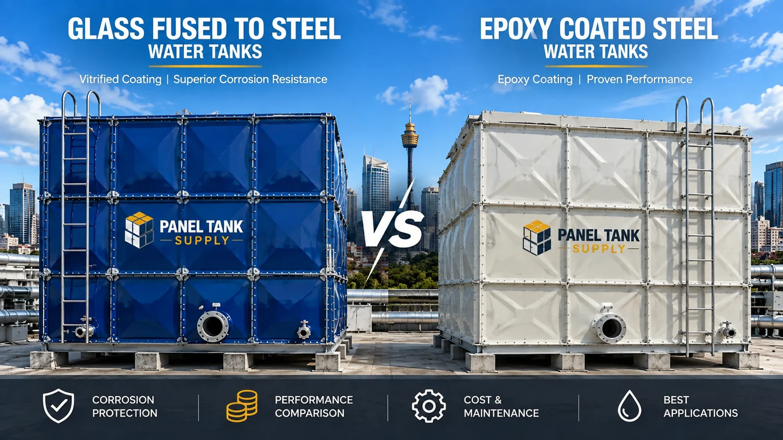 Glass Fused to Steel vs Epoxy Coated Tanks: Which Is Better for Your Project?