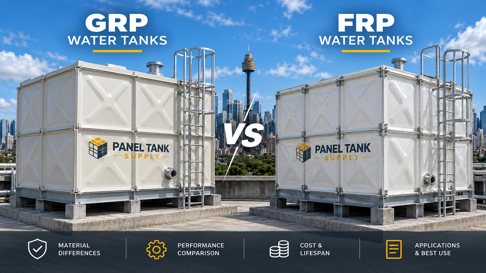 GRP vs FRP Water Tanks: Is There a Difference?