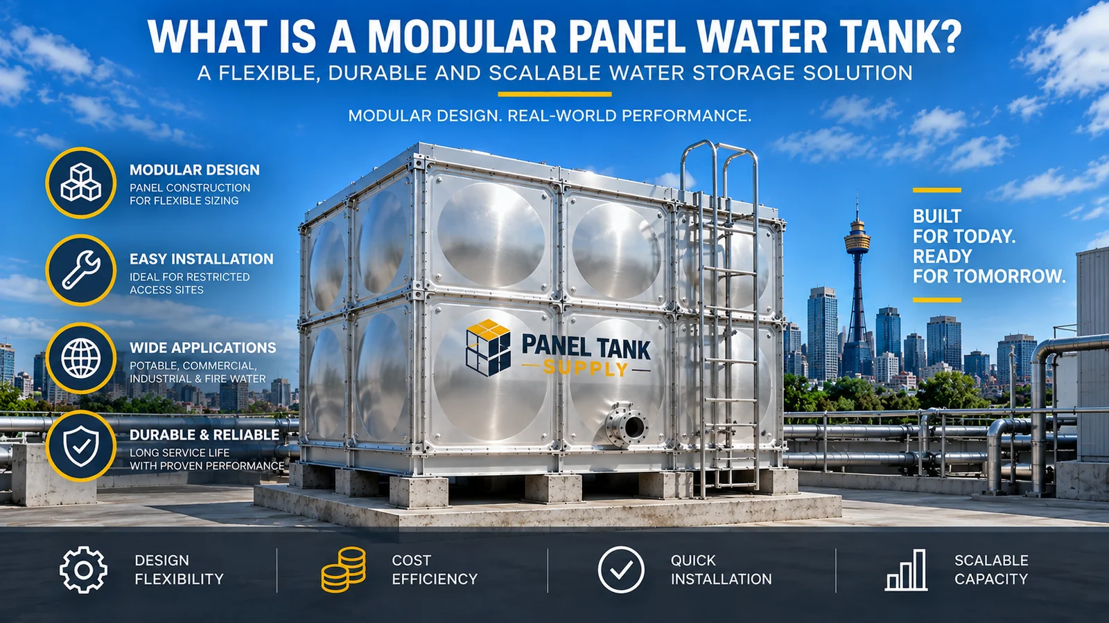 What Is a Modular Panel Water Tank? A Complete Buyer’s Guide